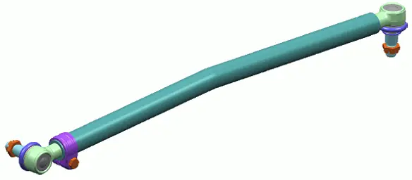 Styrestag 846mm MB Atego Lemförder 